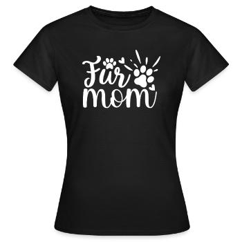 Fell-Mama - Frauen T-Shirt - Schwarz - Vorne - AI Model Female 172 dark (172cm)