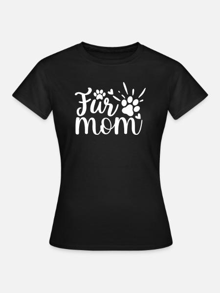 Fell-Mama - Frauen T-Shirt - Schwarz