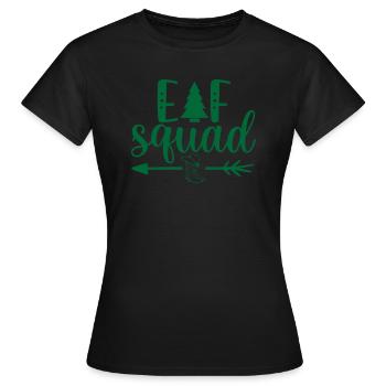 Elven Troop Norwegian Pattern - Women's T-Shirt - black - Front - AI Model Female 172 dark (172cm)