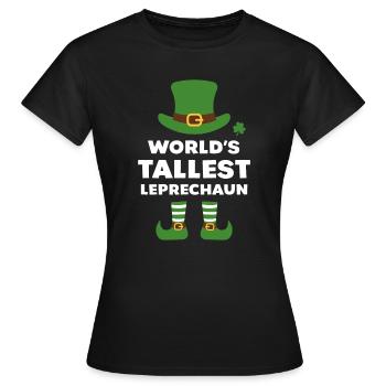 Der größte Kobold der Welt - Frauen T-Shirt - Schwarz - Vorne - AI Model Female 172 dark (172cm)
