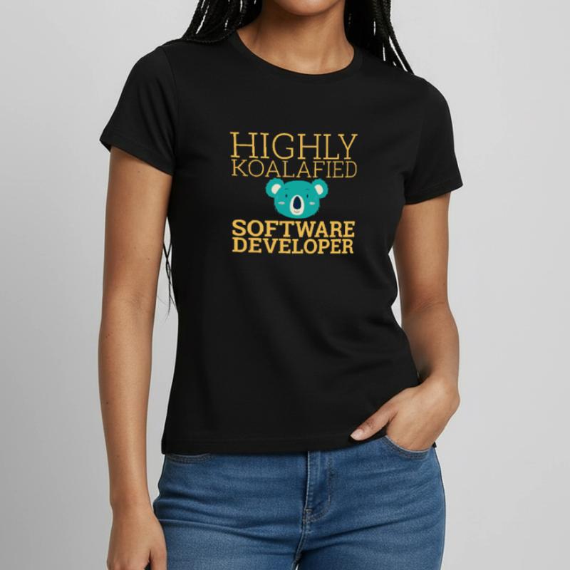 « Software Developer Koalafied | Programmeur » T-shirt Femme