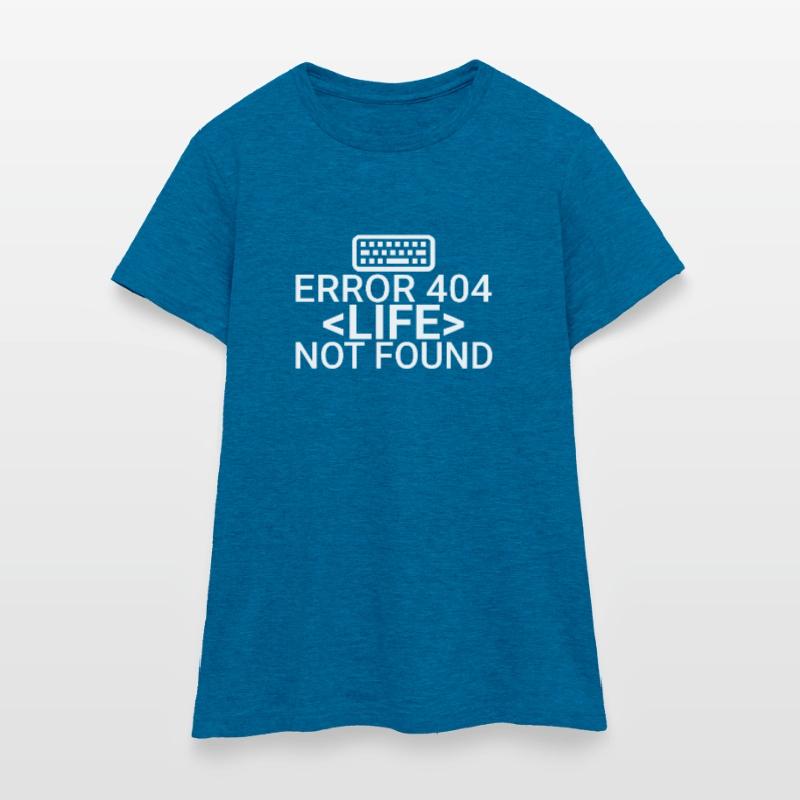 "Software Developer Life Error | Programmierer" Frauen T-Shirt