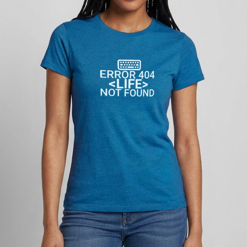 "Software Developer Life Error | Programmierer" Frauen T-Shirt