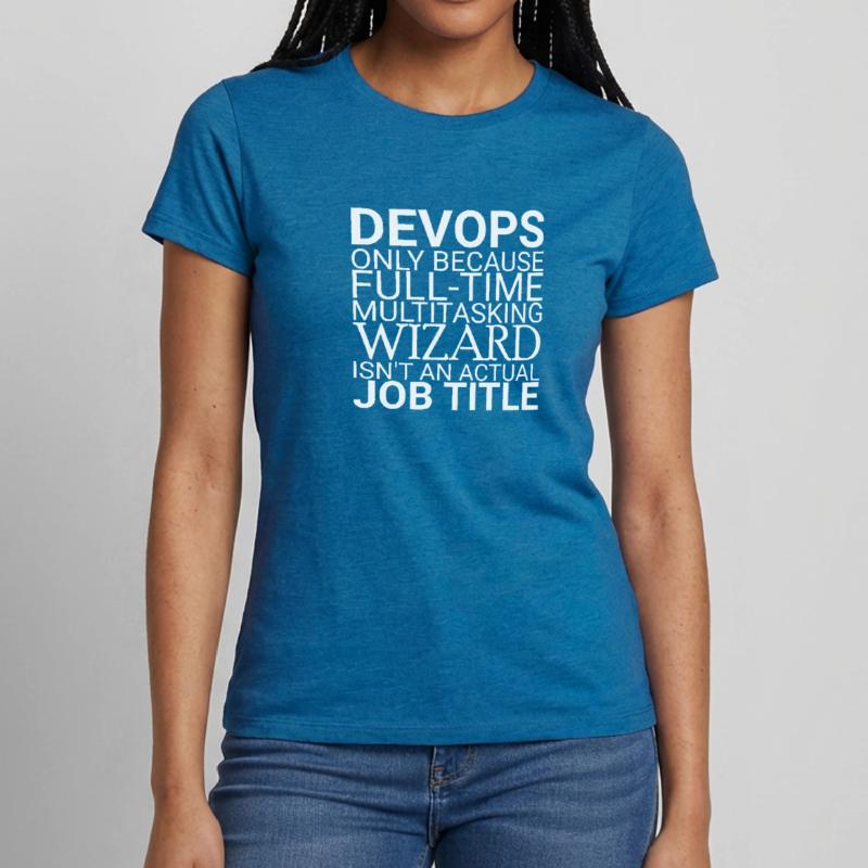 DevOps Wizard | Software Development" Women's T-Shirt