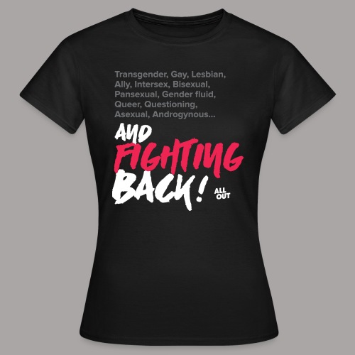 Fighting Back - T-shirt Femme