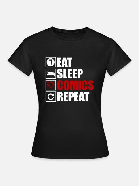 Comics - Women's T-Shirt - black