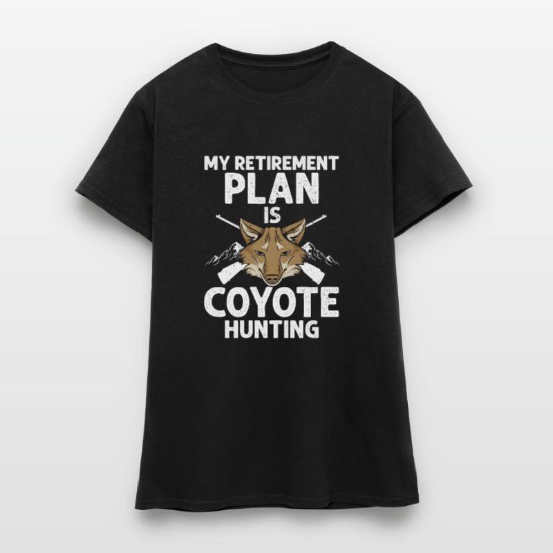 Conception de coyote pour les réacteurs de coyote T-shirt Femme
