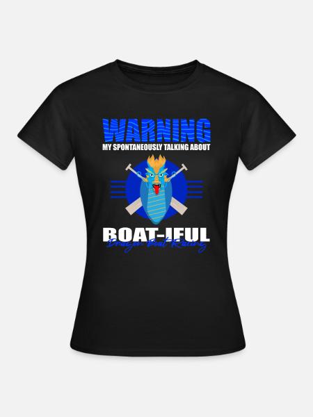 Chinesisches Bootsrennen für Drachenboot-Trainer - Frauen T-Shirt - Schwarz