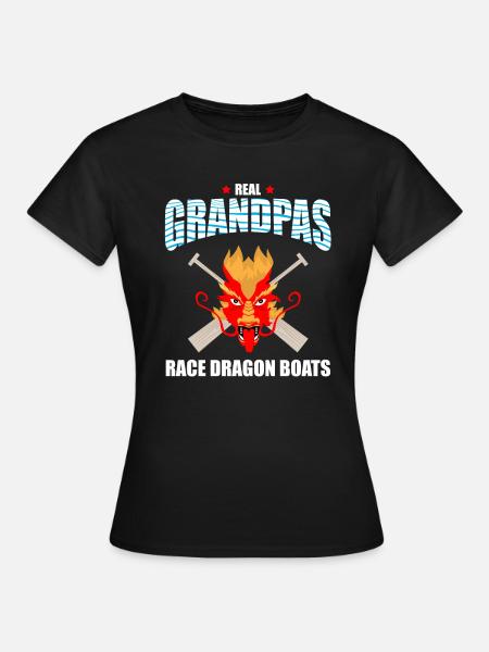 Drachenbootrennen-Design für Drachenbootfahren - Frauen T-Shirt - Schwarz