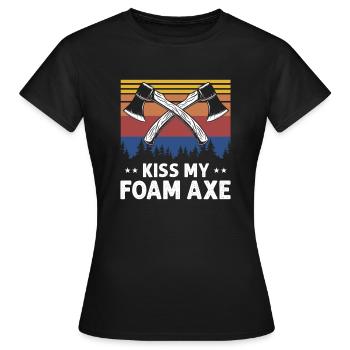 Jeu de rôle en direct pour PNJ et jeu de rôle RPG - T-shirt Femme - noir - Devant - AI Model Female 172 dark (172cm)
