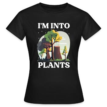 Nuklearingenieur für Kernkraftwerk und Kernenergie - Frauen T-Shirt - Schwarz - Vorne - AI Model Female 172 dark (172cm)