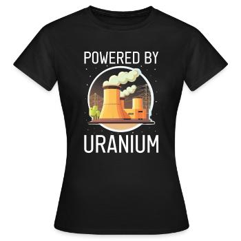 Kernenergie Spruch für Kernenergie - Frauen T-Shirt - Schwarz - Vorne - AI Model Female 172 dark (172cm)