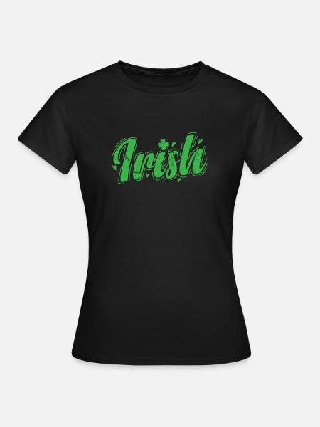 Irish St. Patricks Day Beer - Frauen T-Shirt - Schwarz