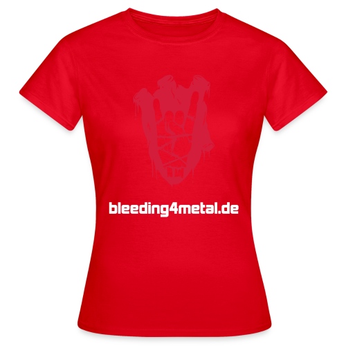 bleeding logo - Frauen T-Shirt