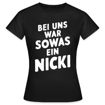 Allemagne de l’Est Est Est RDA de l’Est - T-shirt Femme - noir - Devant - AI Model Female 172 dark (172cm)