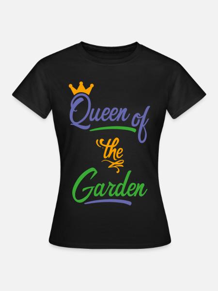 Garten - Frauen T-Shirt - Schwarz