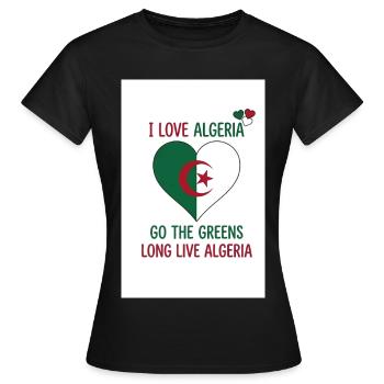 T-Shirts für die Anhänger des Dalgerian-Teams - Frauen T-Shirt - Schwarz - Vorne - AI Model Female 172 dark (172cm)