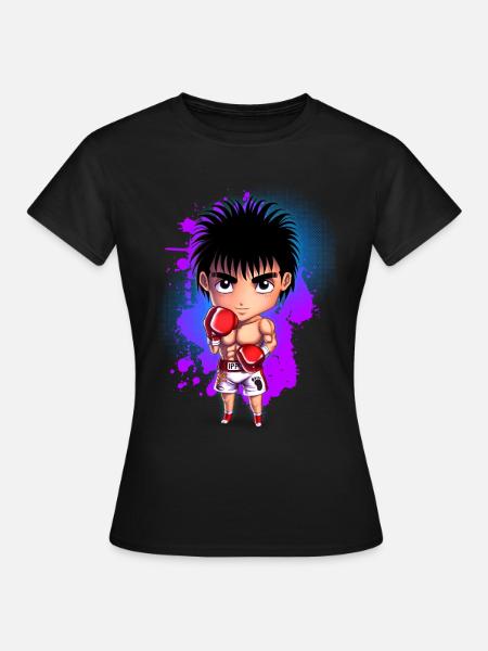 Boxen Chibi - Frauen T-Shirt - Schwarz