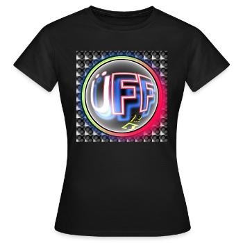 B&B [Statut] - Club WoW - T-shirt Femme - noir - Devant - AI Model Female 172 dark (172cm)