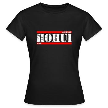 Russie pohuj vie russe Logo cyka blyat russe - T-shirt Femme - noir - Devant - AI Model Female 172 dark (172cm)