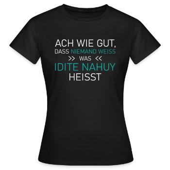 Russland Russisch lustige Sprüche für nahui Russen - Frauen T-Shirt - Schwarz - Vorne - AI Model Female 172 dark (172cm)