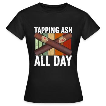 Zigarren Zigarren - Frauen T-Shirt - Schwarz - Vorne - AI Model Female 172 dark (172cm)