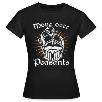 Renaissance Faire Ren Faire Ren Fest Renfaire - Frauen T-Shirt - Schwarz - Vorne - AI Model Female 172 dark (172cm)