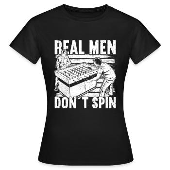 Tischfußball - Frauen T-Shirt - Schwarz - Vorne - AI Model Female 172 dark (172cm)