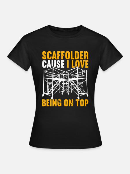 Andamio Andamio Andamio - Dame-T-shirt - sort