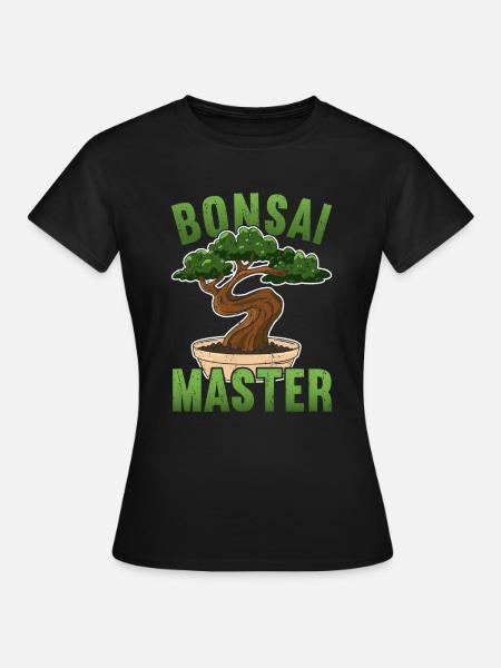 Bonsai-Baum - Frauen T-Shirt - Schwarz