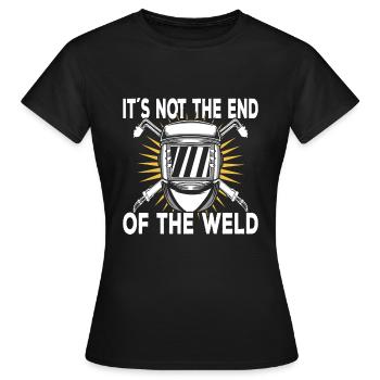 Schweißen Schweißer Schweißer - Frauen T-Shirt - Schwarz - Vorne - AI Model Female 172 dark (172cm)