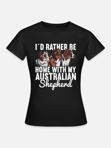 Berger australien - T-shirt Femme - noir