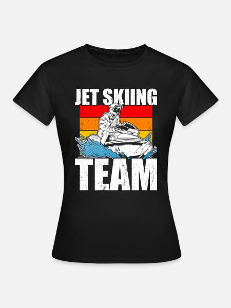 Jetski Jetski - Frauen T-Shirt - Schwarz