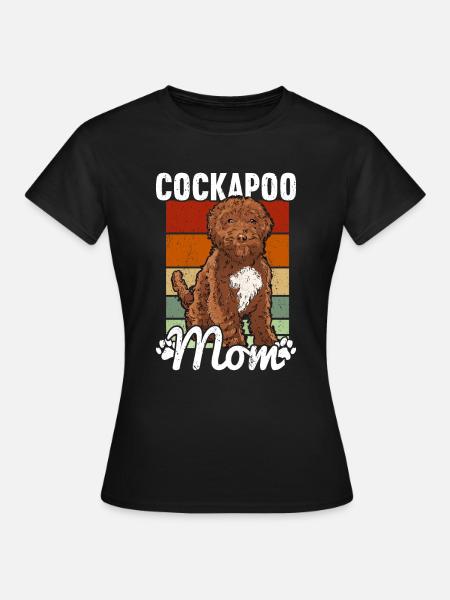 Cockapoo - Frauen T-Shirt - Schwarz