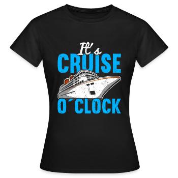 Croisière Croisière Vacances Croisière en famille - T-shirt Femme - noir - Devant - AI Model Female 172 dark (172cm)