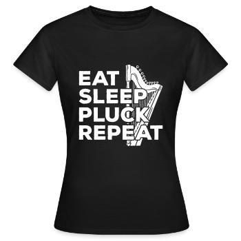 Harpes harpes - T-shirt Femme - noir - Devant - AI Model Female 172 dark (172cm)