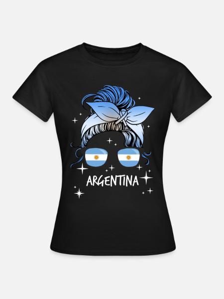 Argentinien - Frauen T-Shirt - Schwarz
