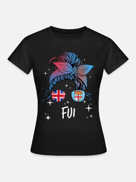 Fidschi - Frauen T-Shirt - Schwarz