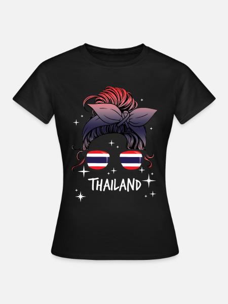 Thailand - Frauen T-Shirt - Schwarz