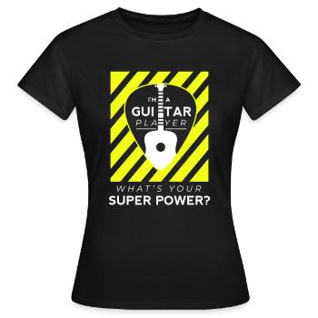 Mélodie instrument de musique - T-shirt Femme - noir - Devant - AI Model Female 172 dark (172cm)