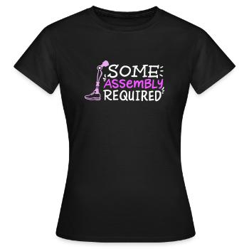 AMPUTEE: Assembly Required - Women's T-Shirt - black - Front - AI Model Female 172 dark (172cm)