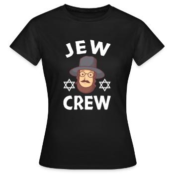 Jew Jewish Israelite Culture Israel Jewish Roots - Frauen T-Shirt - Schwarz - Vorne - AI Model Female 172 dark (172cm)
