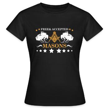 Conspiracy theories Conspiracy theorists - Women's T-Shirt - black - Front - AI Model Female 172 dark (172cm)