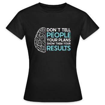 Sensibilisation aux survivants d’un AVC - T-shirt Femme - noir - Devant - AI Model Female 172 dark (172cm)