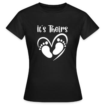 Surrogate Surrogacy Gestational Surrogate Mom - Frauen T-Shirt - Schwarz - Vorne - AI Model Female 172 dark (172cm)