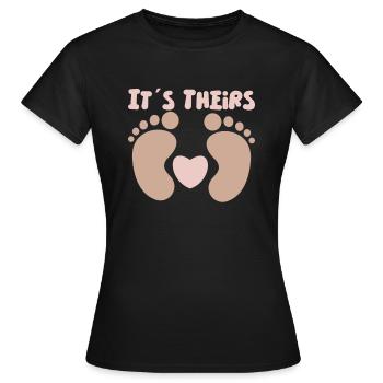 Surrogate Surrogacy Gestational Surrogate Mom - Frauen T-Shirt - Schwarz - Vorne - AI Model Female 172 dark (172cm)