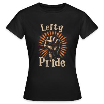 Gaucher gaucher gaucher gaucher copain - T-shirt Femme - noir - Devant - AI Model Female 172 dark (172cm)