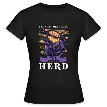 Conspiracy Theories Conspiracy Theorist Freemason - Women's T-Shirt - black - Front - AI Model Female 172 dark (172cm)