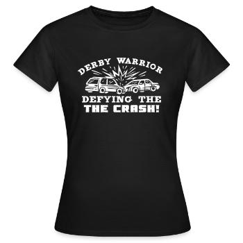 Demo Derby Demolition Derby Demolition Derby - Frauen T-Shirt - Schwarz - Vorne - AI Model Female 172 dark (172cm)