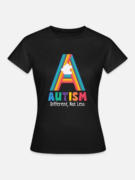 Autismus-bewusstsein Autismus-krankheit - Frauen T-Shirt - Schwarz